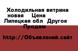 Холодильная витрина новая. › Цена ­ 25 000 - Липецкая обл. Другое » Продам   